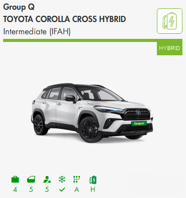 Europcar Group Q with specs