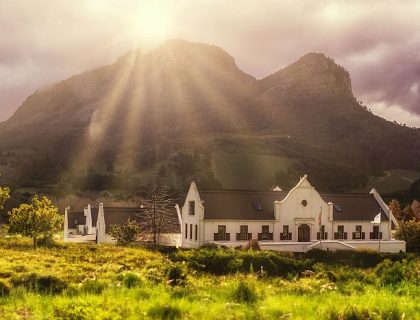 Cape dutch farmhouse near Stellenbosch