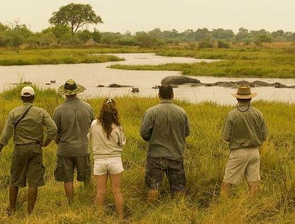 Botswana walking safari with Ker & Downey