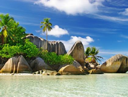 Anse Source D'Argent beach on La Digue, one of the Inner islands
