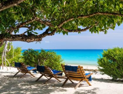 Mozambique beach scene