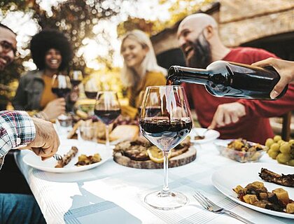 Dining out at one of the Constantia wine estates