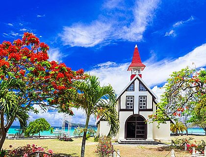 Mauritius North Coast Church at Cap Malheureux