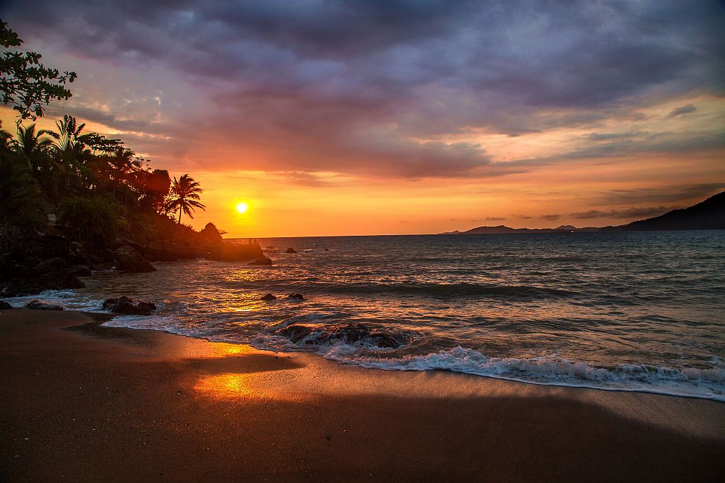 Nosy Komba beach, off Nosy Be, Madagascar